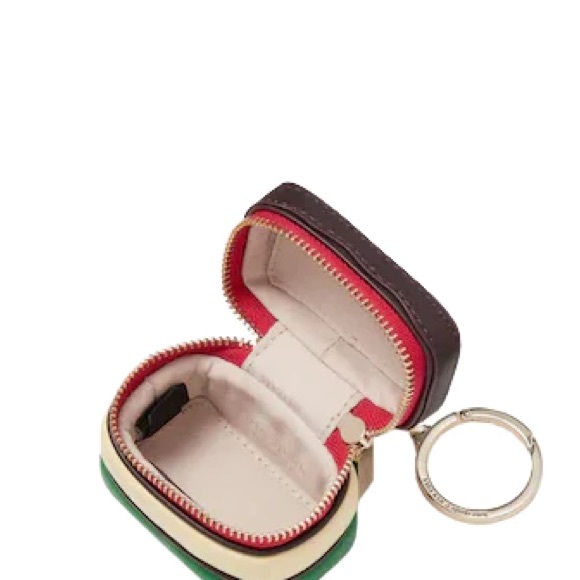 Kate Spade dolci rainbow pastry leather bag charm - Picture 3 of 8